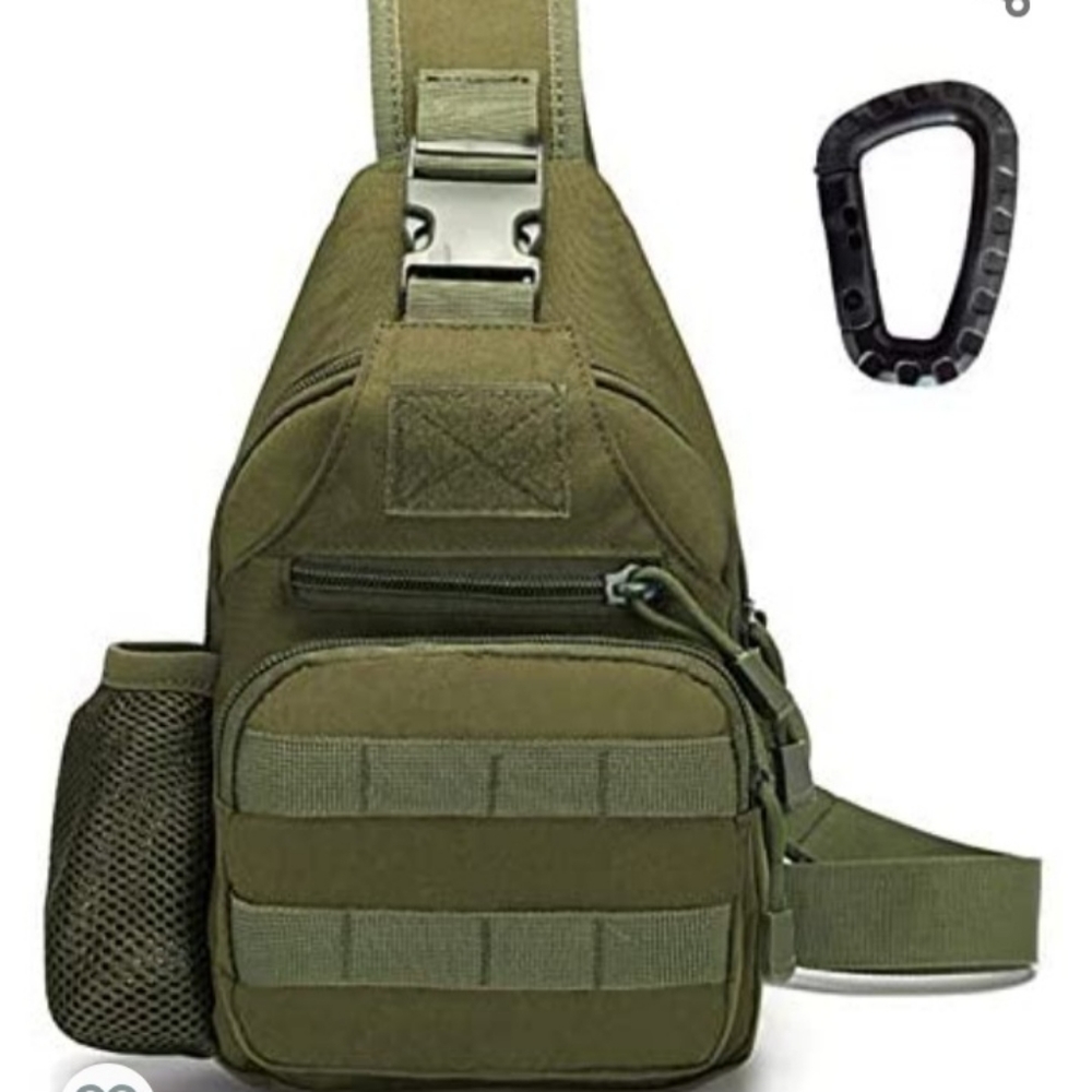 Survival Back Pack with gear Green.